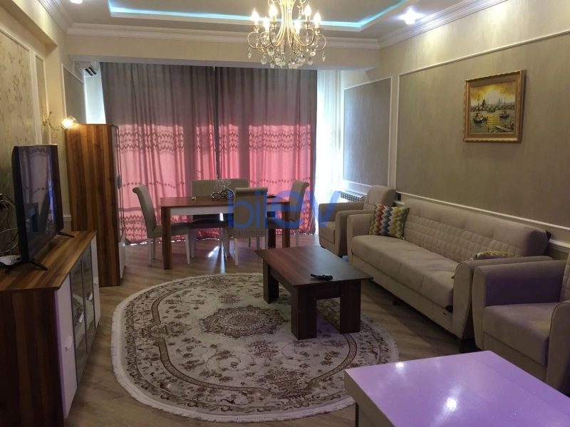Aylıq Kirayə 2 otaqlı Yeni Tikili bina evi  80m², Bakı
