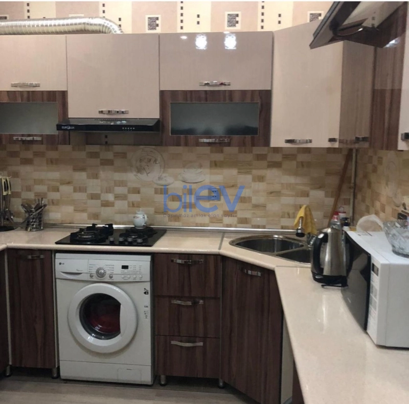 Aylıq Kirayə 2 otaqlı Yeni Tikili bina evi  65m², Bakı