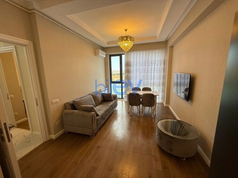 Aylıq Kirayə 2 otaqlı Yeni Tikili bina evi  65m², Bakı