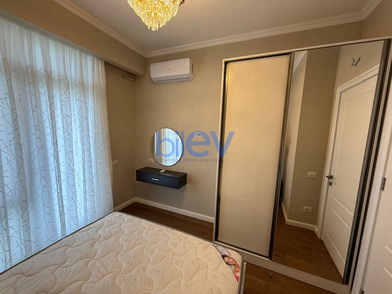 Aylıq Kirayə 2 otaqlı Yeni Tikili bina evi  65m², Bakı