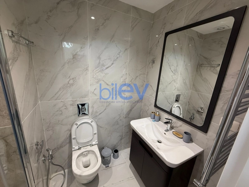 Aylıq Kirayə 2 otaqlı Yeni Tikili bina evi  65m², Bakı