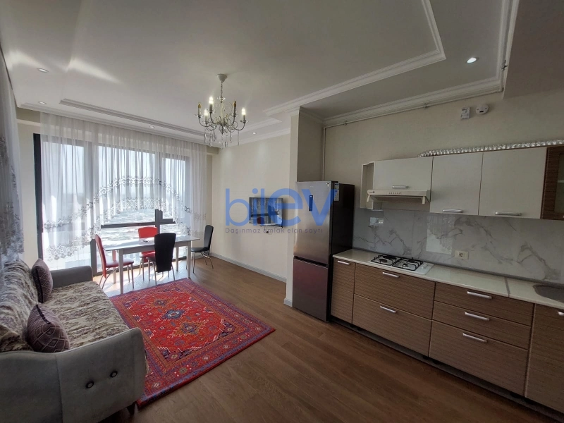 Aylıq Kirayə 3 otaqlı Yeni Tikili bina evi  88m², Bakı