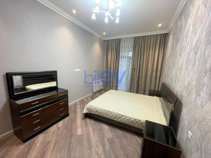 Aylıq Kirayə 2 otaqlı Yeni Tikili bina evi  100m², Bakı
