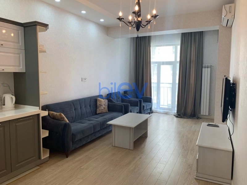 Aylıq Kirayə 2 otaqlı Yeni Tikili bina evi  55m², Bakı