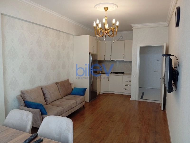 Aylıq Kirayə 2 otaqlı Yeni Tikili bina evi  60m², Bakı