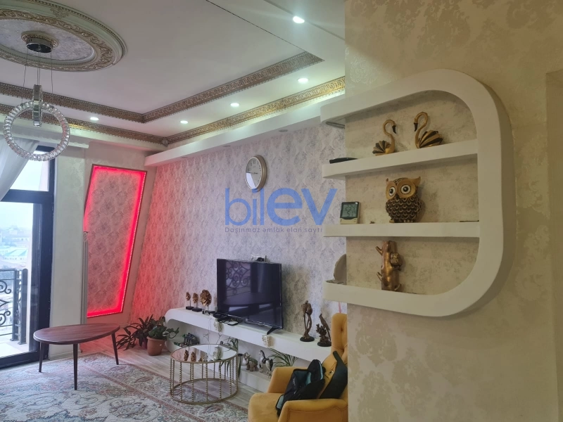 Aylıq Kirayə 3 otaqlı Yeni Tikili bina evi  110m², Bakı