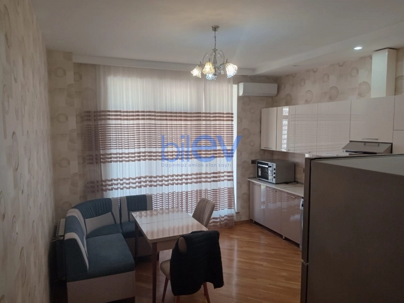 Aylıq Kirayə 3 otaqlı Yeni Tikili bina evi  125m², Bakı