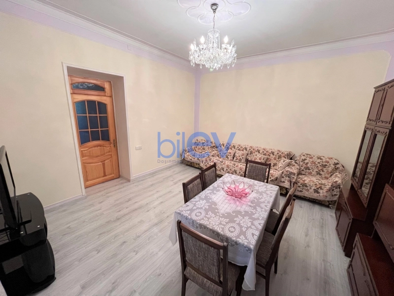 Aylıq Kirayə 3 otaqlı Köhnə Tikili bina evi  85m², Bakı