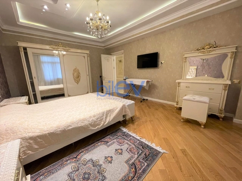 Aylıq Kirayə 3 otaqlı Yeni Tikili bina evi  175m², Bakı