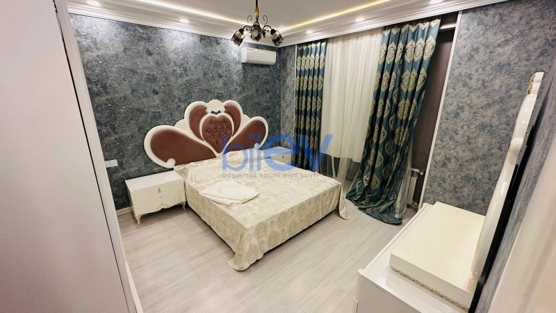 Aylıq Kirayə 3 otaqlı Yeni Tikili bina evi  110m², Bakı