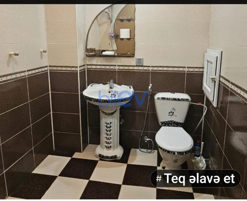 Aylıq Kirayə 2 otaqlı Yeni Tikili bina evi  65m², Bakı