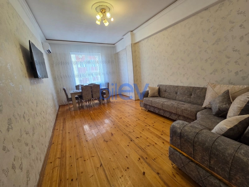 Aylıq Kirayə 2 otaqlı Yeni Tikili bina evi  55m², Bakı
