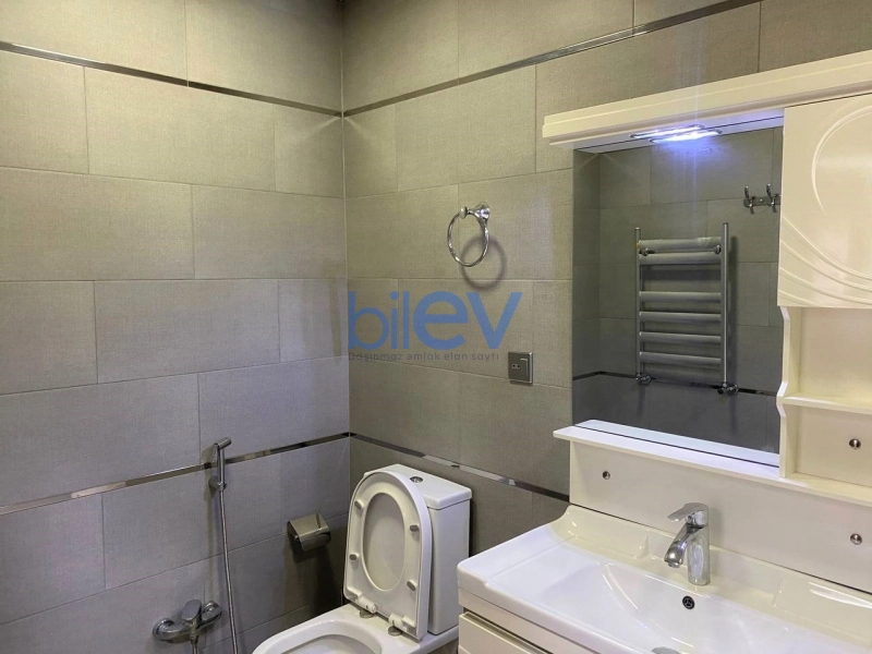 Aylıq Kirayə 2 otaqlı Yeni Tikili bina evi  120m², Bakı