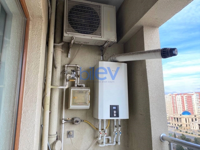 Aylıq Kirayə 2 otaqlı Yeni Tikili bina evi  120m², Bakı