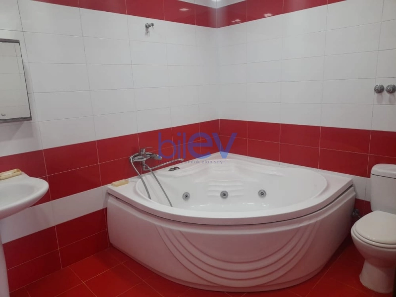 Aylıq Kirayə 3 otaqlı Yeni Tikili bina evi  140m², Bakı