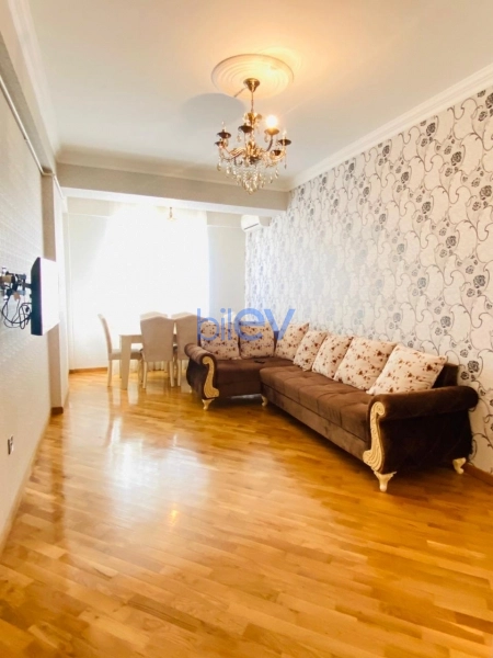 Aylıq Kirayə 2 otaqlı Yeni Tikili bina evi  68m², Bakı
