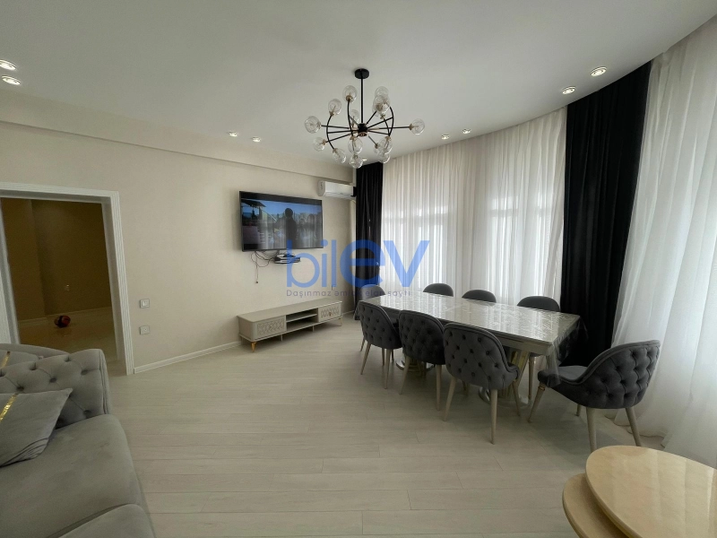Satış 3 otaqlı Yeni Tikili bina evi  136m², Bakı