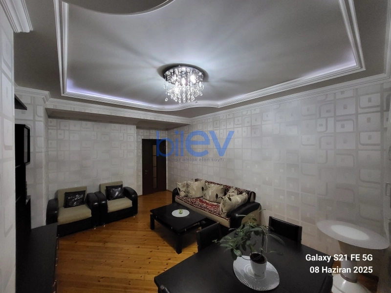 Aylıq Kirayə 2 otaqlı Yeni Tikili bina evi  90m², Bakı