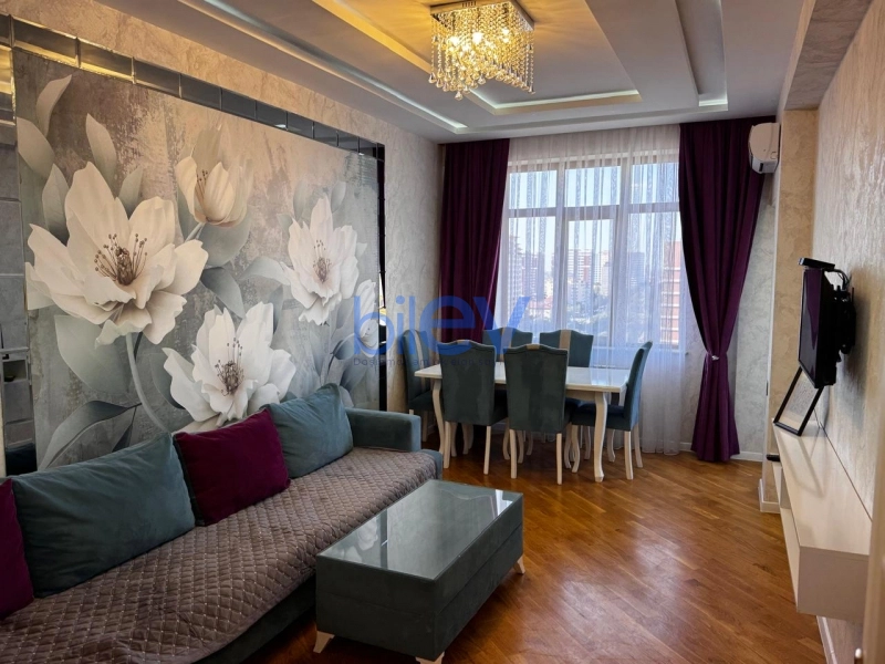 Aylıq Kirayə 2 otaqlı Yeni Tikili bina evi  67m², Bakı