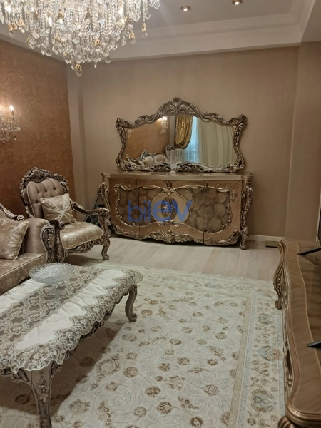 Aylıq Kirayə 2 otaqlı Yeni Tikili bina evi  80m², Bakı