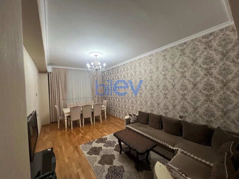 Aylıq Kirayə 3 otaqlı Yeni Tikili bina evi  100m², Bakı