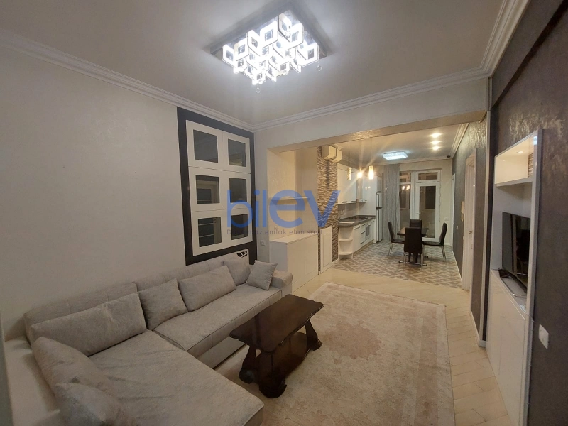 Aylıq Kirayə 3 otaqlı Yeni Tikili bina evi  79m², Bakı