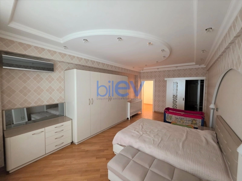 Aylıq Kirayə 5 otaqlı Yeni Tikili bina evi  263m², Bakı