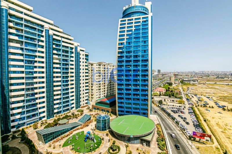 Aylıq Kirayə 4 otaqlı Yeni Tikili bina evi  191m², Bakı