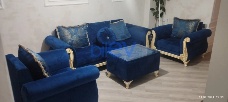 Aylıq Kirayə 3 otaqlı Yeni Tikili bina evi  100m², Bakı