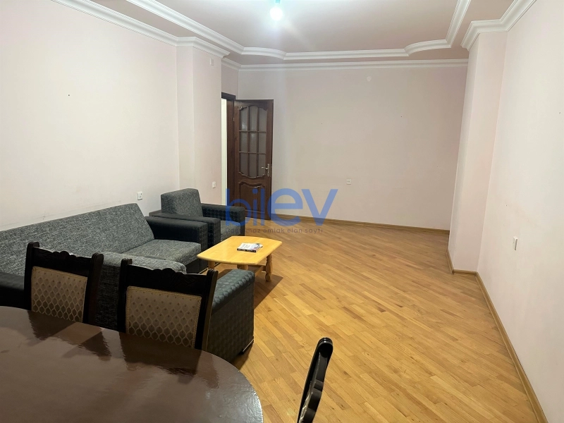 Aylıq Kirayə 2 otaqlı Yeni Tikili bina evi  90m², Bakı