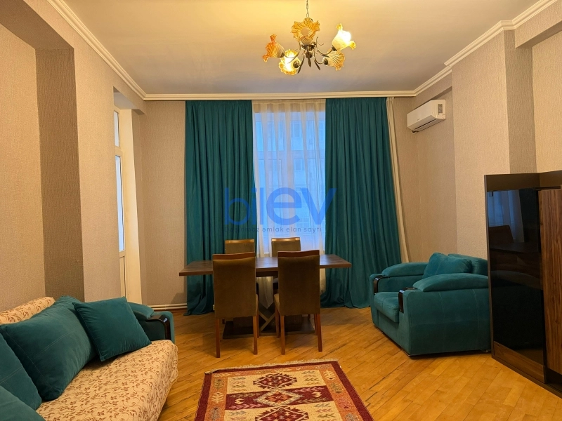 Aylıq Kirayə 1 otaqlı Yeni Tikili bina evi  62m², Bakı