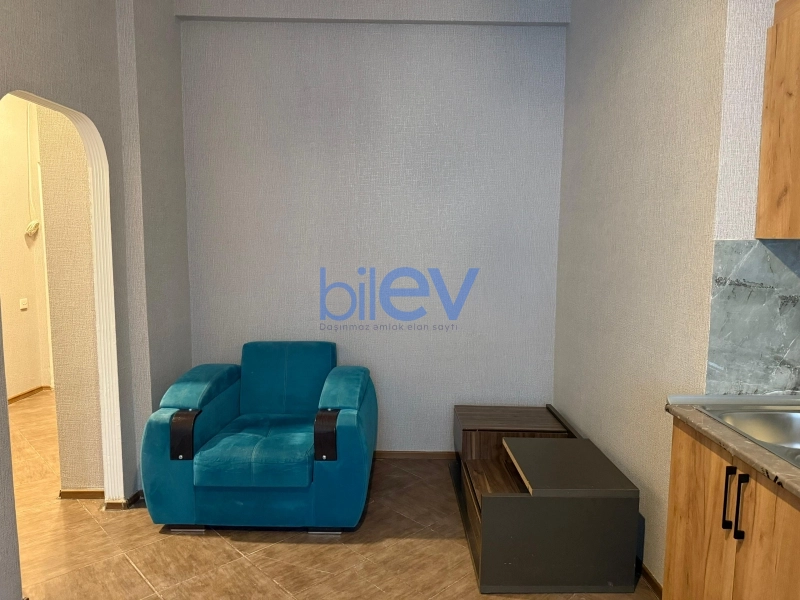 Aylıq Kirayə 1 otaqlı Yeni Tikili bina evi  62m², Bakı