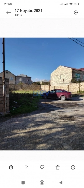 Satış  otaqlı Torpaq  600m², Bakı