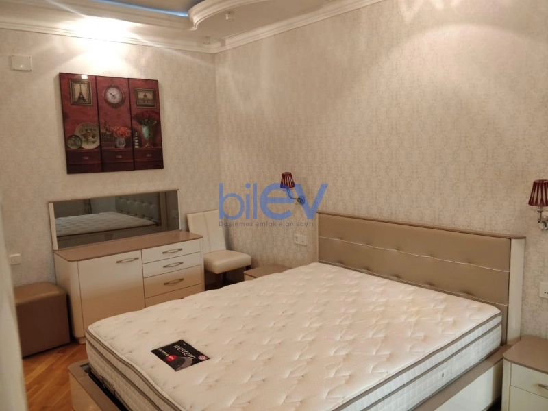 Aylıq Kirayə 2 otaqlı Yeni Tikili bina evi  100m², Bakı