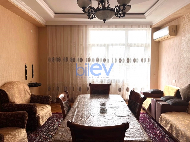 Aylıq Kirayə 3 otaqlı Yeni Tikili bina evi  140m², Bakı