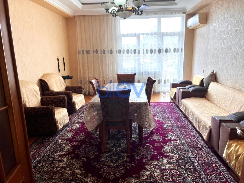 Aylıq Kirayə 3 otaqlı Yeni Tikili bina evi  140m², Bakı