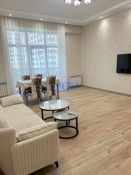 Aylıq Kirayə 2 otaqlı Yeni Tikili bina evi  91m², Bakı