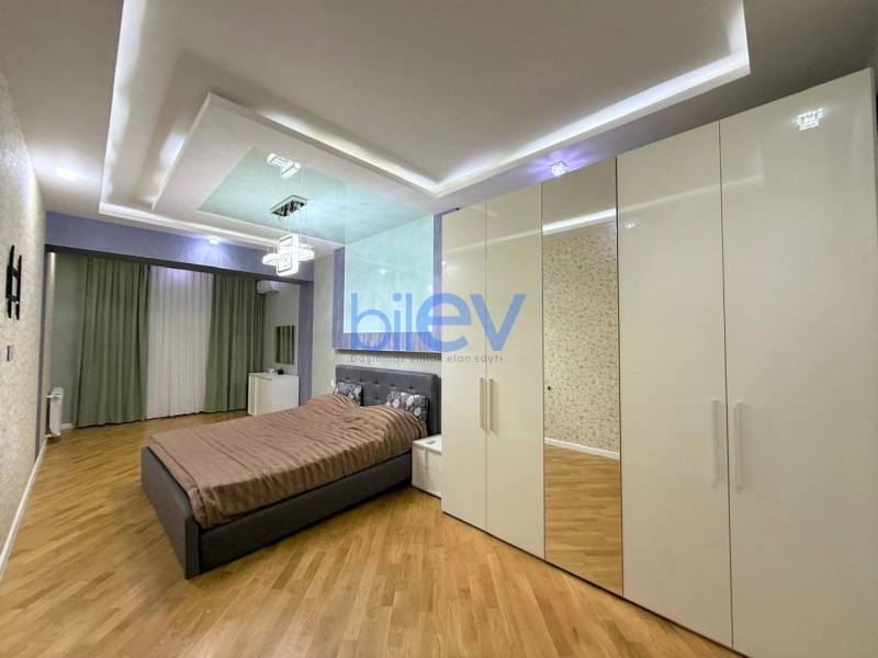 Aylıq Kirayə 3 otaqlı Yeni Tikili bina evi  145m², Bakı