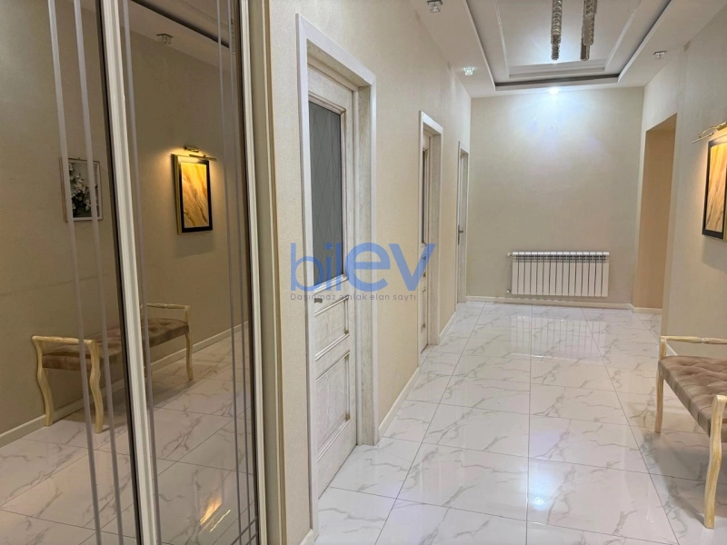 Aylıq Kirayə 3 otaqlı Yeni Tikili bina evi  145m², Bakı