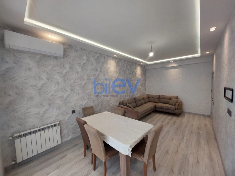Aylıq Kirayə 3 otaqlı Yeni Tikili bina evi  105m², Bakı