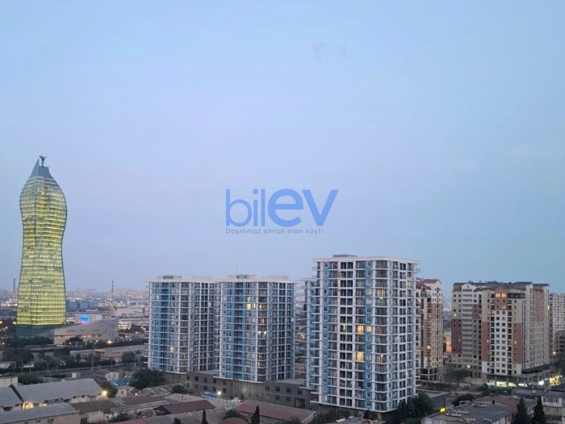 Aylıq Kirayə 3 otaqlı Yeni Tikili bina evi  110m², Bakı