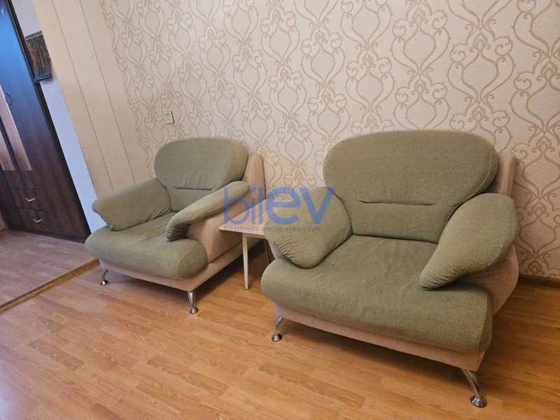 Aylıq Kirayə 1 otaqlı Köhnə Tikili bina evi  40m², Bakı