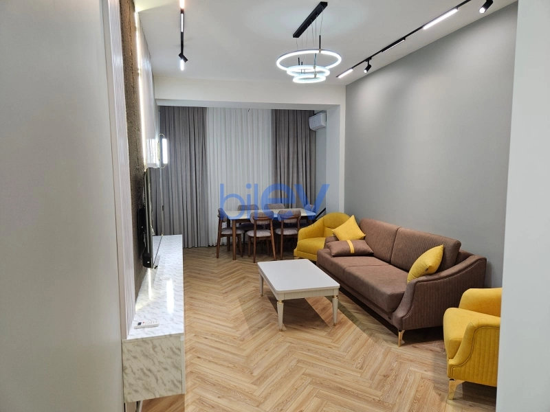 Aylıq Kirayə 2 otaqlı Yeni Tikili bina evi  65m², Bakı