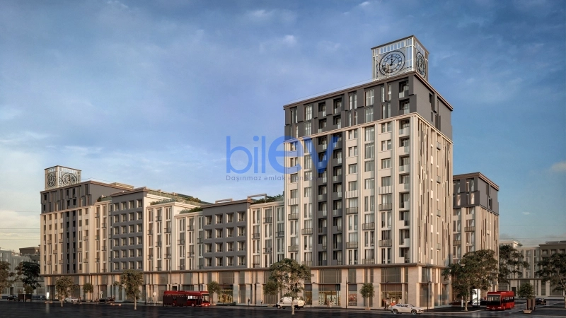 Aylıq Kirayə 2 otaqlı Yeni Tikili bina evi  65m², Bakı