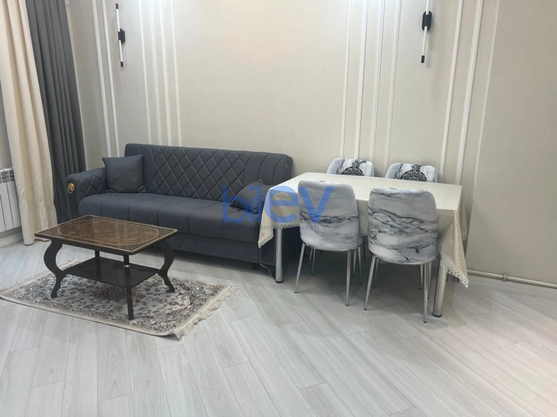 Aylıq Kirayə 2 otaqlı Yeni Tikili bina evi  59m², Bakı