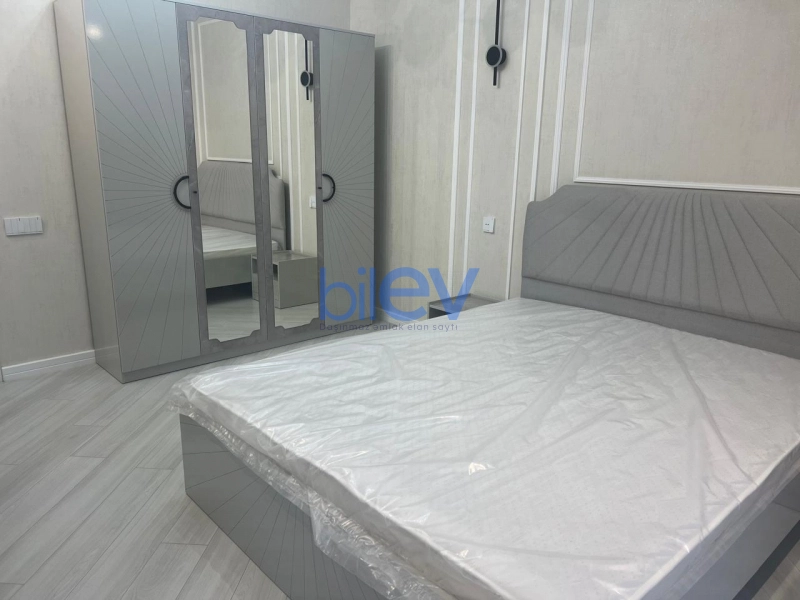Aylıq Kirayə 2 otaqlı Yeni Tikili bina evi  59m², Bakı