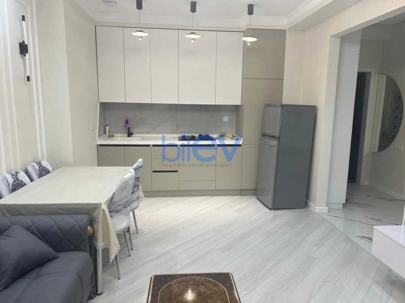 Aylıq Kirayə 2 otaqlı Yeni Tikili bina evi  59m², Bakı