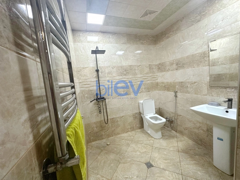 Aylıq Kirayə 3 otaqlı Yeni Tikili bina evi  100m², Bakı
