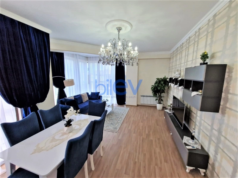 Aylıq Kirayə 2 otaqlı Yeni Tikili bina evi  98m², Bakı