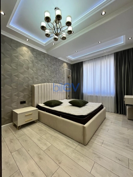 Aylıq Kirayə 2 otaqlı Yeni Tikili bina evi  90m², Bakı